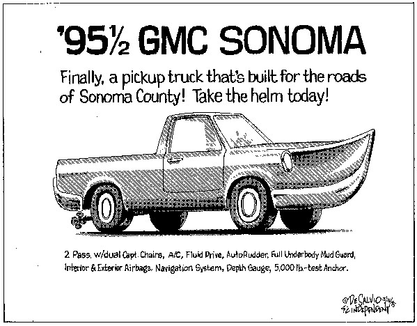 "GMC Sonoma," by John DeSalvio