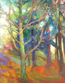 "Mid-Day Forest," by Jerrold Ballaine