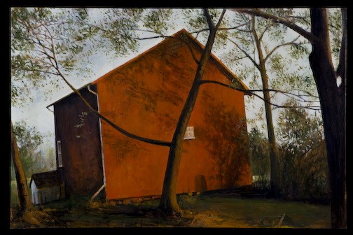 "Red Barn" by d a bishop
