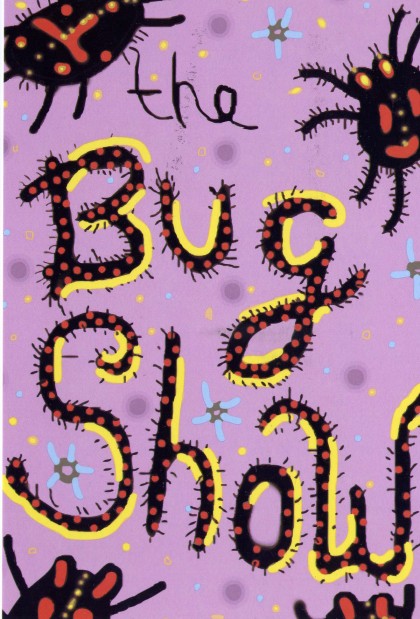 Invitation postcard to The Bug Show